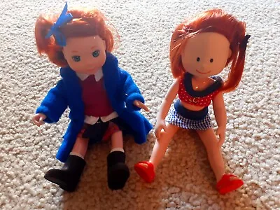 Lot Of 2 MADELINE Dolls 7  Different Style • $9.44