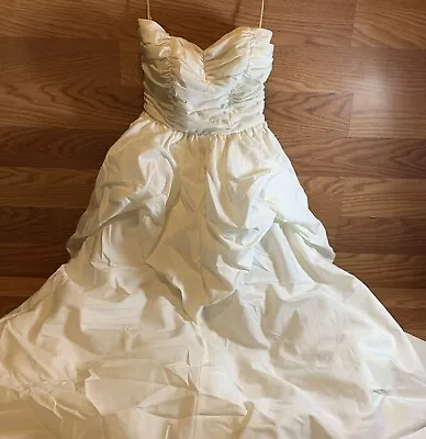 Vintage Mike Benet Formals Gown Wedding Dress/Princess Style Size 12 • $75