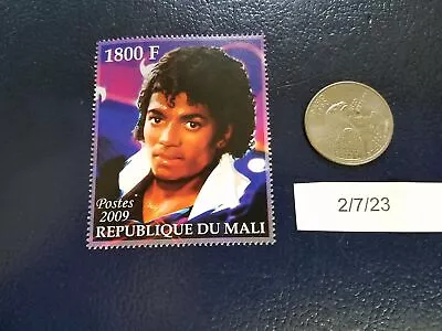 Michael Jackson Jackson Five Beat It Singer 2011 Republique Du Mali Stamp • $4.99