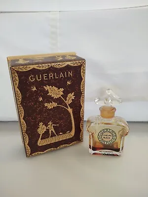 Guerlain L`HEURE BLEUE Parfum Vintage Bottle W/ Box Rare Vanity Flacon • $49.99