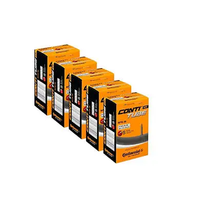 Continental 26  X 1.75-2.5 Mountain Bike Inner Tubes 42mm Presta (Set Of 5) Used • $24.99