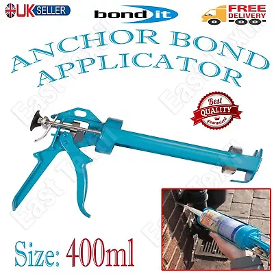£11.45 • Buy Bond It Anchor Bond Adhesive Applicator Caulking Sealant Resin Fixing Gun 400ml