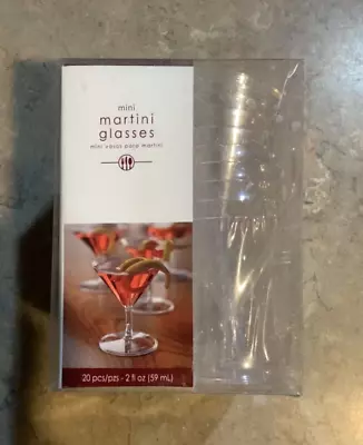 Mini Martini Glasses Set Of 20 • $9