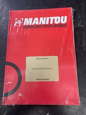 MANITOU PARTS CATALOGUE MT 625 H Easy • £15