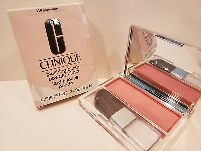 Clinique~Blushing Blush Powder Blush W/ Brush~#110 Precious Posy~0.21 Oz ~ NIB • $24.99