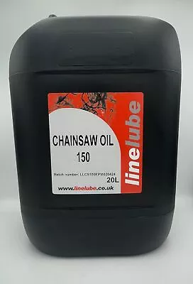 Linelube AGRI High Tack Chainsaw Oil ISO 150 For All Chainsaws - 20 Litre • £42.95