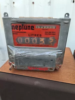 Vintage Neptune Petrol Pump Part Counter Rare Part ?  • $50