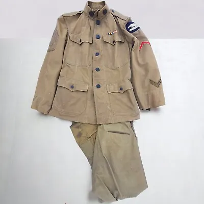 Rare WW1 US Army Northern Russia Polar Bear Expedition Uniform Company C 310th • $2500