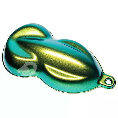 CX35 ColorShift Pearl 25g | Chameleon Mica Pigment | Gold Green Aqua Blue Shift • $31.95