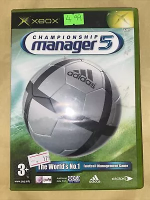 Championship Manager 5 Xbox Game Vgc • £5.99