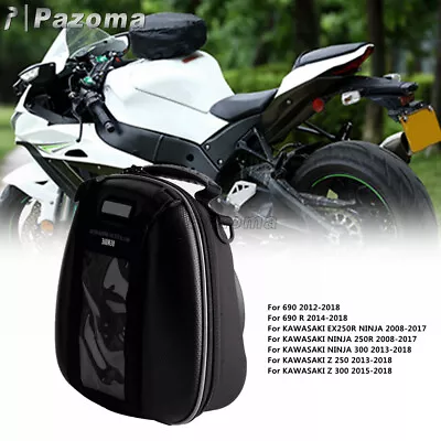 Motorcycle Saddle Tank Bags For Kawasaki NINJA 300 250R EX250R Front Luggage Box • $102.49