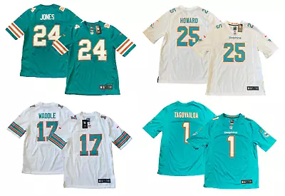 Miami Dolphins NFL Jersey Men's Nike American Football Top - New • £49.99