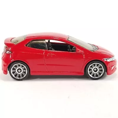 Matchbox 2008 Honda Civic Type R Red 2008 Metro Rides 1/7 MB26 BlisterPull Loose • $9.44