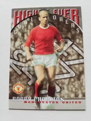 Bobby Charlton Manchester United Futera Highest-ever Goalscorers Card (2) • £4.95