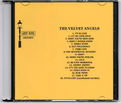 The Velvet Angels Doo Wop Lost Nite Cd • $5