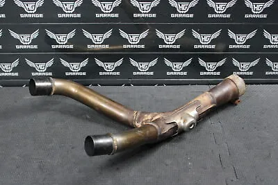 2008 Honda Crf250r Oem Muffler Exhaust Y Pipe Dual Exhaust Joint Slip On • $129.99