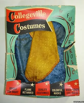 Vintage Collegeville Clown Adult Large (42-44) Colorful Jestser Costume • $70