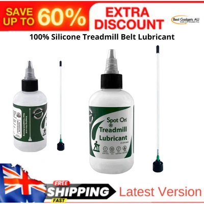 $57.14 • Buy 100% Silicone Treadmill Belt Lubricant With Application Tube - Easy To Use