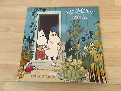 Moomins On The Riviera Calendar 2016 Flame Tree Hung On Wall But Unused Inside  • £9.99