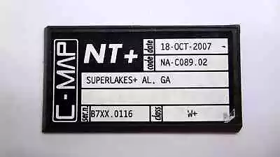 C-Map NT+ C-Card “Superlakes+ AL & GA  - 18 OCT 07 - NA-C089.02 • $74.99