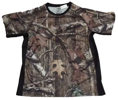 Mossy Oak Break Up Infinity T-Shirt Mens Large Camouflage Short Sleeve Pullover • $15.99