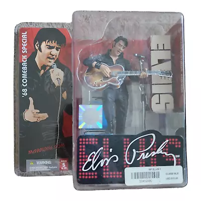 ELVIS PRESLEY ‘68 Comeback Special Commemorative Figure MacFarlane 2004 • $44.99