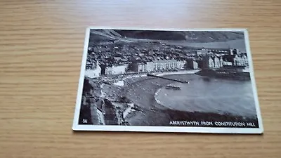 Vintage Aberystwyth From Constitution Hill. Post Card Posted 1950 • £2.99