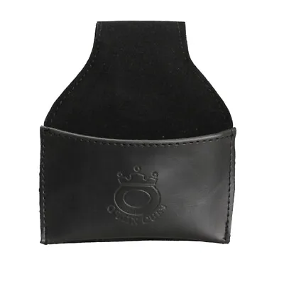 £3.23 • Buy Black Faux Leather Chalk Holder Pouch Case With Clip Pool Billiards Snooker Cue