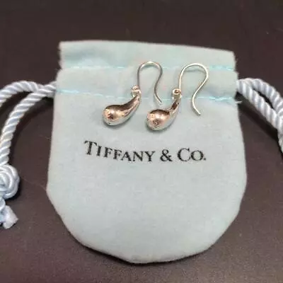 TIFFANY & Co. Elsa Peretti Sterling Silver SV925 Teardrop Earrings • $145
