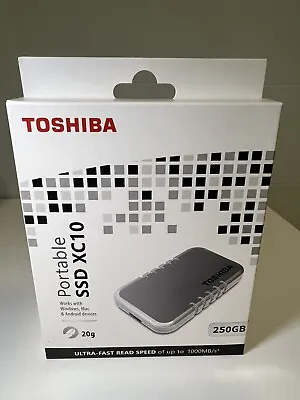 $49 • Buy Todhiba Portable SSD X10 250GB BRAND NEW & SEALED Fast Shipping