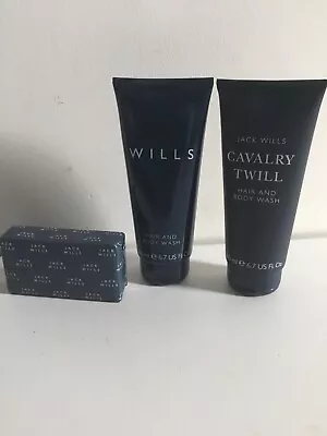 Jack Wills Cavalry Twill Hair And Body Wash Soap Brand New • £30