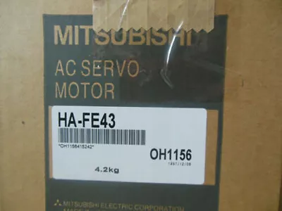 1pc Mitsubishi Ac Servo Motor Ha-fe43 New Originalfree Expedited Shipping • $437.46