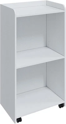 $49.95 • Buy White Podium Stand And Hostess Stand With Wheels 41  Portable White Podium Stand