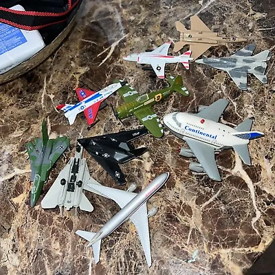 Military Plane Airplane/Aircraft Metal Toy Bundle Lot Of 10 • $35