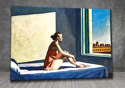 Edward Hopper Morning Sun CANVAS PAINTING ART PRINT 1330X • £11.92