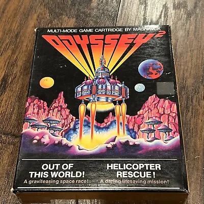 Out Of This World And Helicopter Rescue (Odyssey 2 1979) CIB Complete Tested  • $15.99