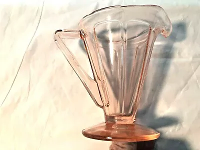 Pink Victory Depression Glass Creamer Diamond Glass 1929 • $11.24