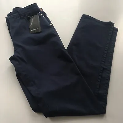 OLSEN JEANS Monya Straight Navy Blue NEW BNWT £99 Power Stretch Uk 8 Eu 34  • £58.95