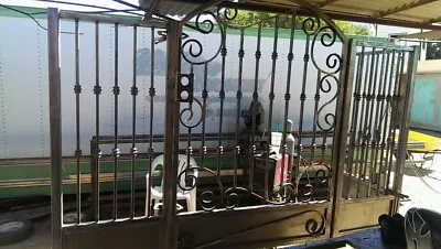 Wrought Iron Entry Gate • $1980