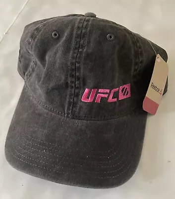 Reebok UFC Adjustable Hat NWT Free Ship Grey • $14.50