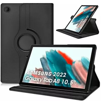 For Samsung Galaxy Tab A8 10.5 2022 Tablet Case 360 Rotating Smart Leather Cover • $9.99