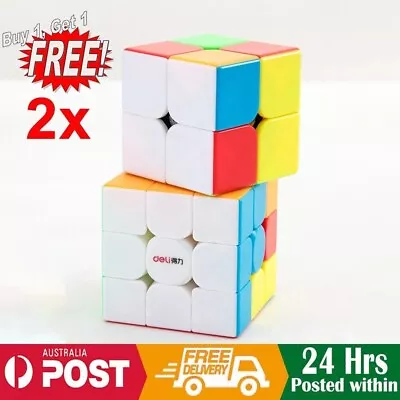 2x2 Magic Cube 3x3 Super Smooth Fast Speed Cube Kids Gift • $25.99