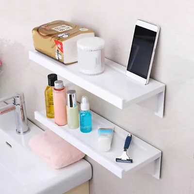 £13.79 • Buy Bathroom Kitchen Corner Shower Suction Shelf Tidy Wall Storage Basket Caddy Rack