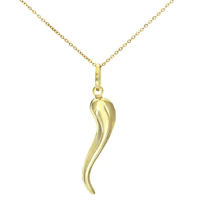 £79.95 • Buy Citerna 9ct Yellow Gold Horn Of Plenty Pendant Necklace