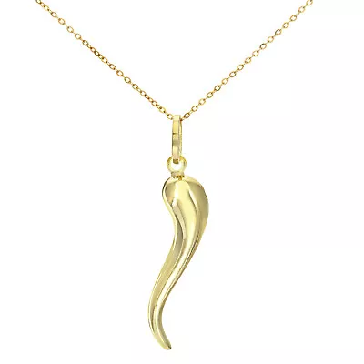 £79.95 • Buy Citerna 9ct Yellow Gold Horn Of Plenty Pendant Necklace