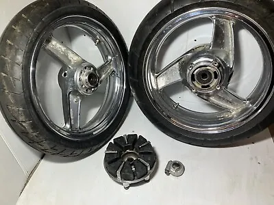 1995 Kawasaki Zx1100 Wheel Set With Hub And Speedometer Sensor (Tires Ok) (OEM) • $292.50