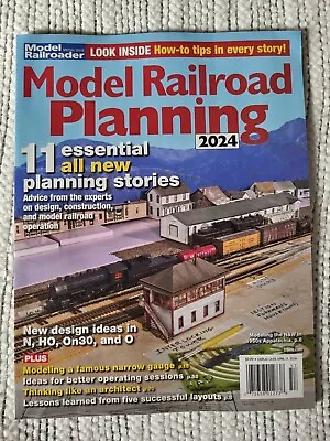 Model Railroad Planning 2024 Model Railroader Official-  11 New Planning Stories • $14.99