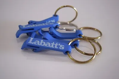 VINTAGE RARE Labatts Beer Bottle Opener Keychains - Lot Of 5 • $7.99