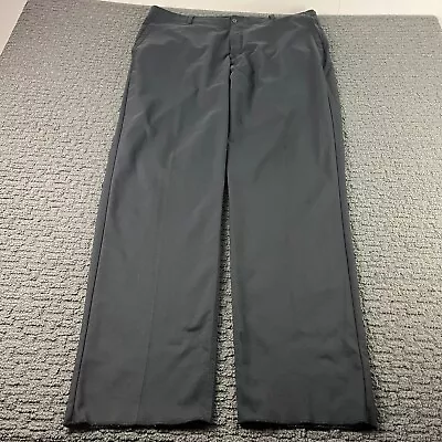 Nike Golf Pants Mens 40x36 Black Dri-Fit Chino Performance Stretch Straight Leg • $18.99