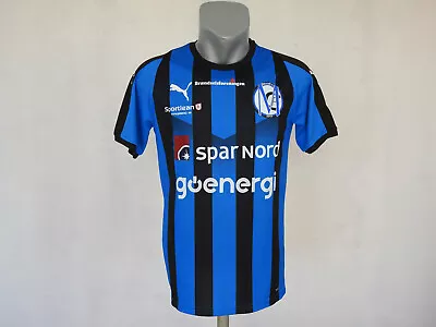MorsØ FC Home Jersey PUMA Blue Black #11 Size S Shirt Football Morso Soccer • $29